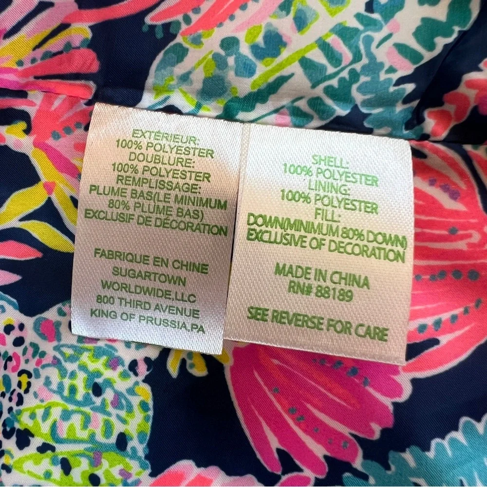 Lilly Pulitzer Doria down-filled puffer jacket - Picture 3 of 9